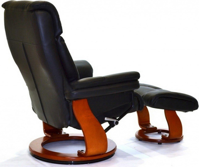 Кресло Relax Зуэль 7582W (001 BLACK / 026 HONEY)