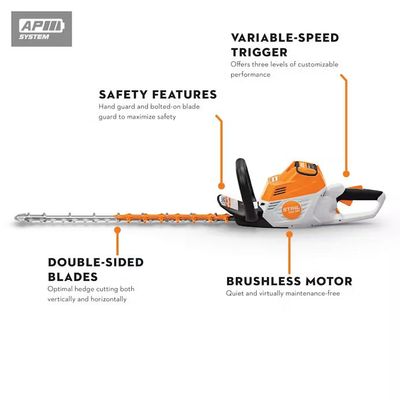 Аккумуляторный кусторез Stihl HSA 100