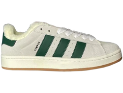 Adidas Campus 00s Grey Green с мехом
