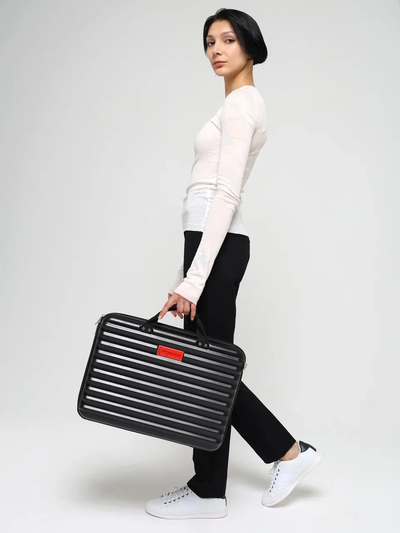 Пластиковый кейс для ноутбука 17 - 18 дюймов Optimum, темно-синий