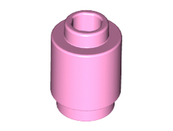 Brick, Round 1 x 1 Open Stud, Bright Pink (3062b / 6099375)