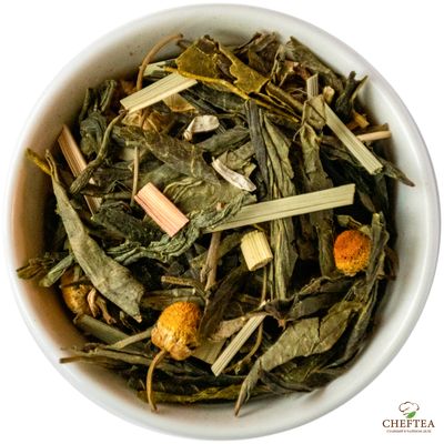 Зеленый чай с лемонграссом - Японский лимонник