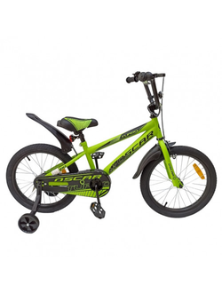 Детский велосипед OSCAR TURBO 18" 2023 Light-Green new