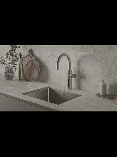 Система мгновенного кипячения воды с газацией и охлаждением 5в1 AQUAHOT ASPEN BN (нержавеющая сталь)