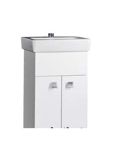 Подстолье "РИО 50" в комплекте с умывальником Santek "Нео-50" 2 двери