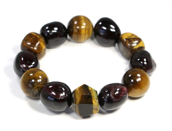 Сборка комбинированного браслета из камней на резинке, от 500 руб. (№22933)