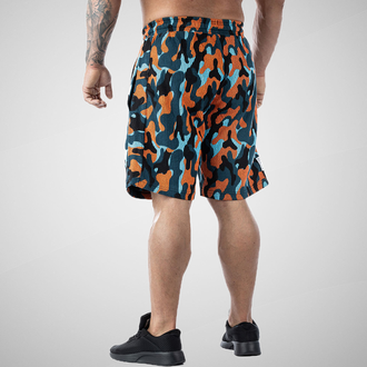 Шорты 6444-409 Legal Power Camo Boston  камуфляж оранжево-красный