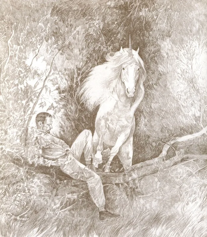 Книга-дневник "The UNICORN OF KILIMANJARO by Robert Vavra - ФОТОРЕПОРТАЖ ИЗ ВОСТОЧНОЙ АФРИКИ".
Иллюстрация от Lee Michelson