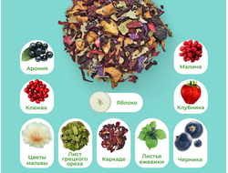Чай Фруктовый Ягодный пирог