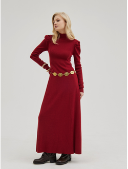 Платье вязаное