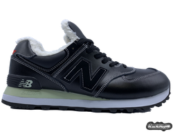 NEW BALANCE 574 WINTER BLACK (40-45)
