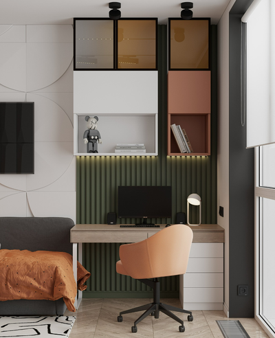 Гипсовая 3D панель "Изгиб" (дополнительный виз1)