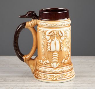 Модель № BA54: кружка керамическая &quot;Рак&quot;