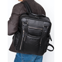 Кожаный рюкзак Corruda Premium black (арт. 3092-61)