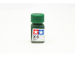 Tamiya: Краска эмалевая X-5 "Green"