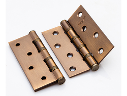 Петли дверные Ренц 4BB CF кофе