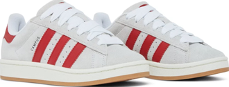 Adidas campus white red sales