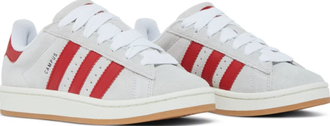 Adidas Campus 00s White Red (Белые)