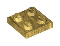 Plate 2 x 2, Pearl Gold (3022 / 6162885 / 6347982)