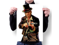 Плакат RED DEAD REDEMPTION 2,РЕД ДЕАД РЕДЕМПТИОН 2 №17