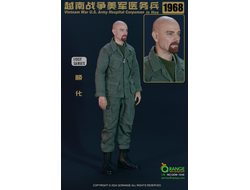 Санитар Армии США времен войны во Вьетнаме - Коллекционная ФИГУРКА 1/6 Vietnam War U.S. Army Hospital Corpsman in Hue 1968 (QOM-1046) - QORANGE QOTOYS