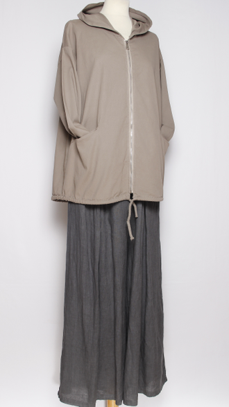 Ветровка  "ОДНОТОННАЯ" бежевая