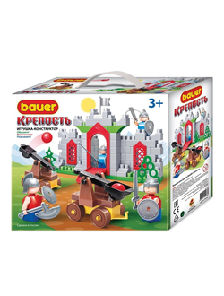Детский развивающий конструктор Bauer Серия "Крепость" две Катапульты"