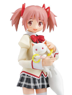 Эксклюзивное издание  Девочка-волшебница Мадока (Mahou Shoujo Madoka Magica) + Фигурка фигма Мадока Канамэ (figma Madoka Kaname School Uniform ver.)