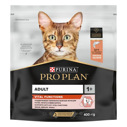 Pro Plan (Про План) Vital Functions Сухой корм для поддержания здоровья органов чувств у взрослых кошек с лососем, 400 г