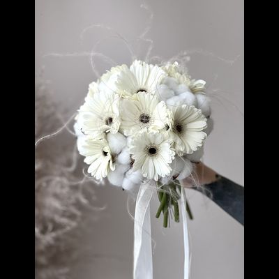 Букет невесты &amp; Бутоньерка № 1399