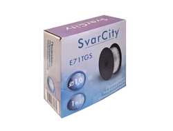 Проволока сварочная самозащитная порошковая E71T-GS 1.0 мм, 1 кг D100 (без газа)