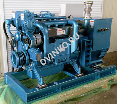 Судовой дизель генератор CCFJ75J-WV, 75 кВт - купить - Двинко
