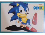 Sonic Музыкальные открытки, Original Music Card, винтажные почтовые открытки, Intpressshop