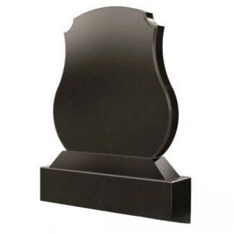 Горизонтальная стела с округлыми торцами и выемками в углах