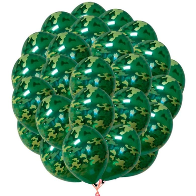 Гелиевый шар Камуфляж