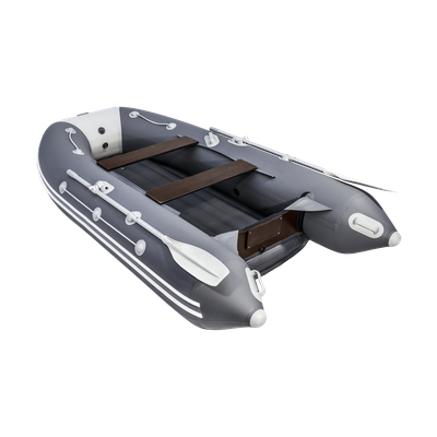 Моторная лодка Таймень LX 3400 НДНД графит/светло-серый