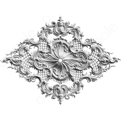 Розетка орнаментальная SR30V (наборная, врезная)