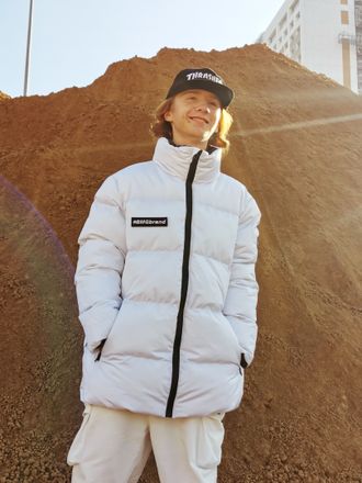 Зимняя куртка Booomerangs Puffer White