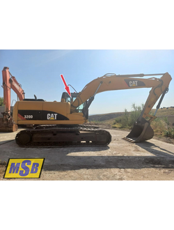 Стекло правое на Cat 320DL, Cat 324DL, Cat 325DL, Cat 319DLN, Cat 320DLN, Cat 320D, Cat 312DL, Cat 3