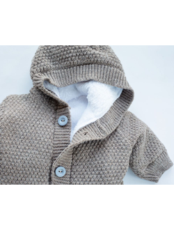 Комбинезон с подкладом бежевый