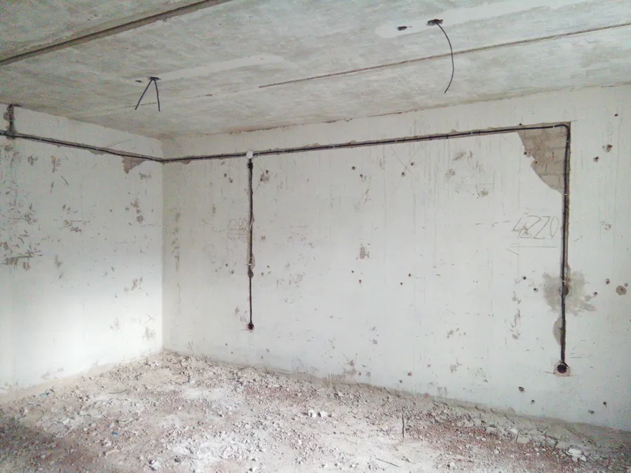 Ремонт в помещении художников в Институте искусств.