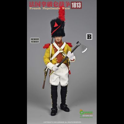 ПРЕДЗАКАЗ - Солдат армии Наполеона - Коллекционный КОМПЛЕКТ 1/6 Napoleonic Wars France 1813 Accessory Set (QOM-1055B) - QORANGE QOTOYS ?ЦЕНА: 13300 РУБ.?