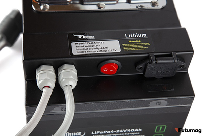 Тяговый аккумулятор Rutrike LiFePO4 24V40Ah (50A)