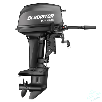 Лодочный мотор Gladiator G9.8FHS BlackLine