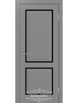 OPTIMA PORTE (ОПТИМА ПОРТЕ)/ ТОСКАНА 602С.21 СЕРЫЙ/ ПОЛОТНО ОСТЕКЛЕННОЕ