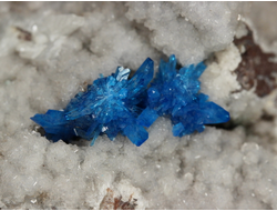 Кавансит, кристаллы на породе, Индия (67*50*35 мм, 133 г) №28640