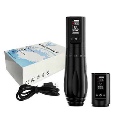 Беспроводная тату машинка BRONC V77 Strokes 2.0 - 4.2mm X 2Power Black