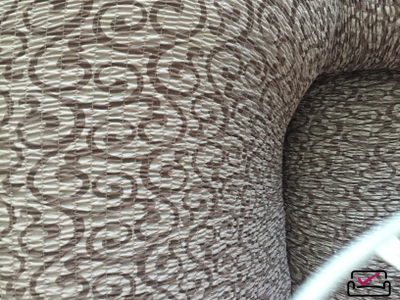 Чехол на классический угловой диван Тела Безарро Кофейный. ИТАЛИЯ