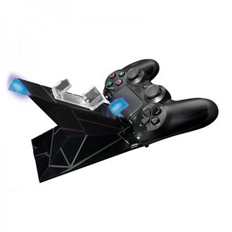 Hyperkin PS4 "The Tandem" Зарядная станция для контроллеров PS 4 из серии "Polygon"