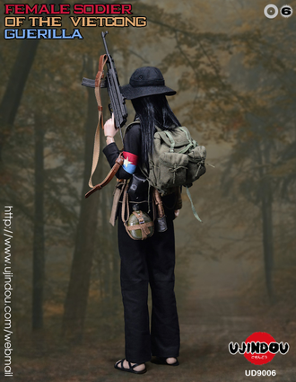 Девушка-солдат из Вьетконга  - Коллекционная ФИГУРКА 1/6  FEMALE SOLDIER OF THE VIETCONG GUERILLA (UD9006) - UJINDOU